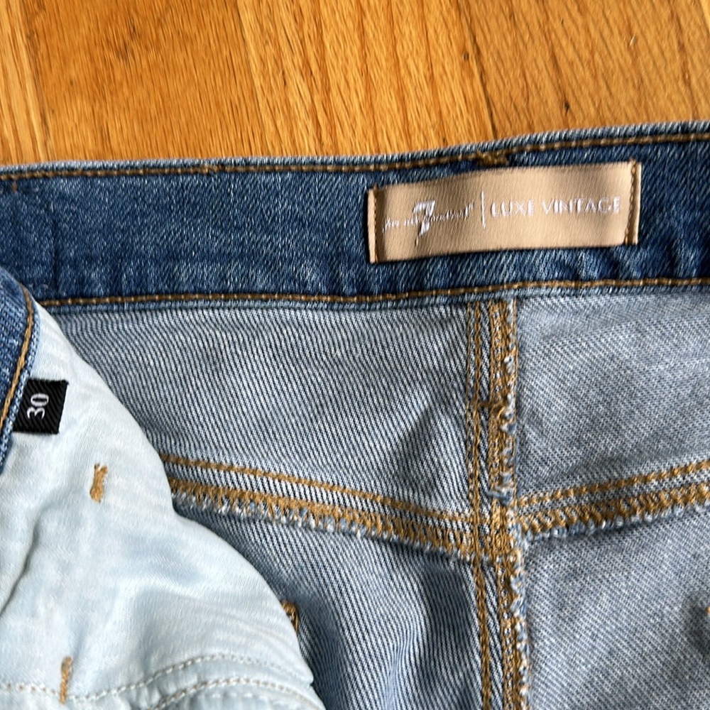7 For All Mankind denim shorts women’s  size 30